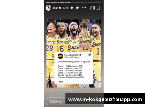 kok全站app官方app下载湖人球员遭遇伤病困扰，球队深度阵容将如何应对新形势